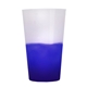 aerial view a frost/violet 22 oz cups - on - the - go cool color change stadium cup, image 1 of 2