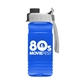 a gray/black lid & translucent blue bottle groove tritan(r) bottle with quick - snap lid - 20 oz