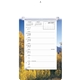 aerial view a autumn full - color weekly memo calendar, image 1 of 2