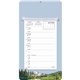 aerial view a mountain full - color weekly memo calendar, image 1 of 2