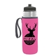 aerial view a group of lifeguard bottle with push - pull lid and insulated caddy - 24 oz, image 3 of 23