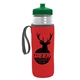aerial view a group of lifeguard bottle with push - pull lid and insulated caddy - 24 oz, image 4 of 23