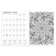 aerial view a group of good value(tm) adult coloring book planner, image 23 of 37