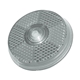 aerial view a clear flashing round light with clip, image 1 of 2