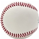 aerial view a white full size rawlings baseball, image 1 of 8