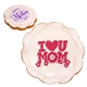 aerial view a as shown full color flower cookie, image 1 of 2