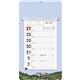 aerial view a mountain full - color weekly memo calendar, image 1 of 2