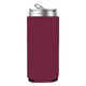 aerial view a maroon budget slim can cooler coolie, image 1 of 2