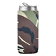 aerial view a mixed camo budget slim can cooler coolie, image 1 of 2