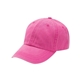 a neon pink adams headwear - optimum pigment - dyed dad hat