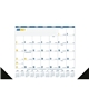 aerial view a group of vinyl corner multi - color desk pad calendar, image 8 of 8