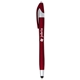 a red javalina(r) metallic comfort stylus pen