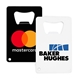 a group of credit card wallet bottle opener