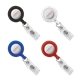 a group of retractable badge reel with belt clip
