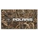 aerial view a white floor mat - square corners 28 x 52, image 1 of 2