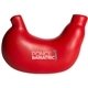 aerial view a red stomach stress reliever, image 1 of 7