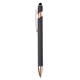 aerial view a gray 425/black ink ellipse gel softy rose gold w / stylus, image 1 of 2