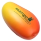aerial view a orange/yellow mango - stress reliever, image 1 of 2