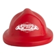 aerial view a red fire helmet stress reliever, image 1 of 6