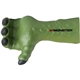 aerial view a green monster hand phone holder stress reliever, image 1 of 10