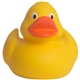 aerial view a yellow mini leisure rubber duck for promotion, image 1 of 6
