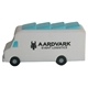 aerial view a white food truck stress reliever, image 1 of 8