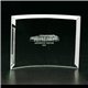 a clear jade crystal panorama award - 6x4 in