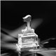 a clear clearaward optical crystal die - cut number 1 achievement award 7 in