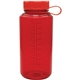 aerial view a red baltic 32 oz wide mouth sports water bottle, image 1 of 2