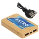 a group of fsc(r) bamboo 5000mah dual port power bank with wireless charger