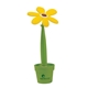 a green-buttercup flower shaped pen and pot holder
