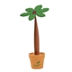 a orange-palmtree flower shaped pen and pot holder
