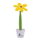 a white-buttercup flower shaped pen and pot holder