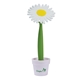 a white-daisy flower shaped pen and pot holder