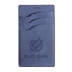 aerial view a blue-reflex leeman nuba rfid 3 pocket phone wallet, image 1 of 6