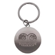 aerial view a silver the trafford key chain, image 1 of 4