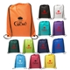 a group of non woven sport drawstring backpack