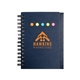 aerial view a blue eco mini - sticky book(tm) with ruler, image 1 of 3
