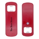 aerial view a red bottle opener with magnet, image 1 of 3