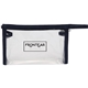 aerial view a navy color trim travel bag, image 1 of 6