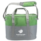 aerial view a gray/lime navigator cooler bag, image 1 of 3