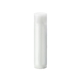 a white spf 30 soy based lip balm in white tube