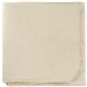 aerial view a natural 100 recycled pet fleece blanket with rpet pouch, image 1 of 6