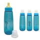 aerial view a blue shatter - proof baby bottle 9 oz, image 1 of 3