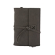 aerial view a slate gray leather leather & black linen accent linen accent cooper large journal, image 1 of 2