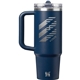 aerial view a navy stanley quencher protour tumbler 30oz, image 1 of 5