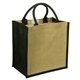 Promotional Junior Jute Tote With Multi Color 11.9 X 12