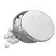 Promotional 2 1/8 Large Round Push Tin with Mints