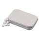 Promotional 3 3/4 x 2 3/8 Large Rectangular Hinged Tin with Mints