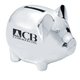 Promotional Silver Plated Piggy Bank